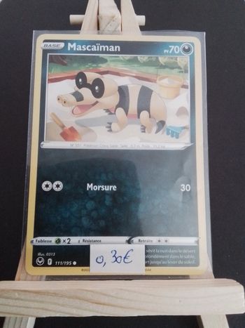 Carte Pokémon Mascaïman 111/195