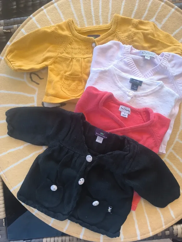 Gilet 1 mois 54 cm