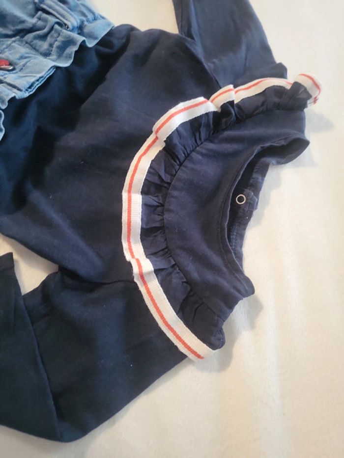 Ensemble Jean Paperbag et son haut assorti - photo numéro 3