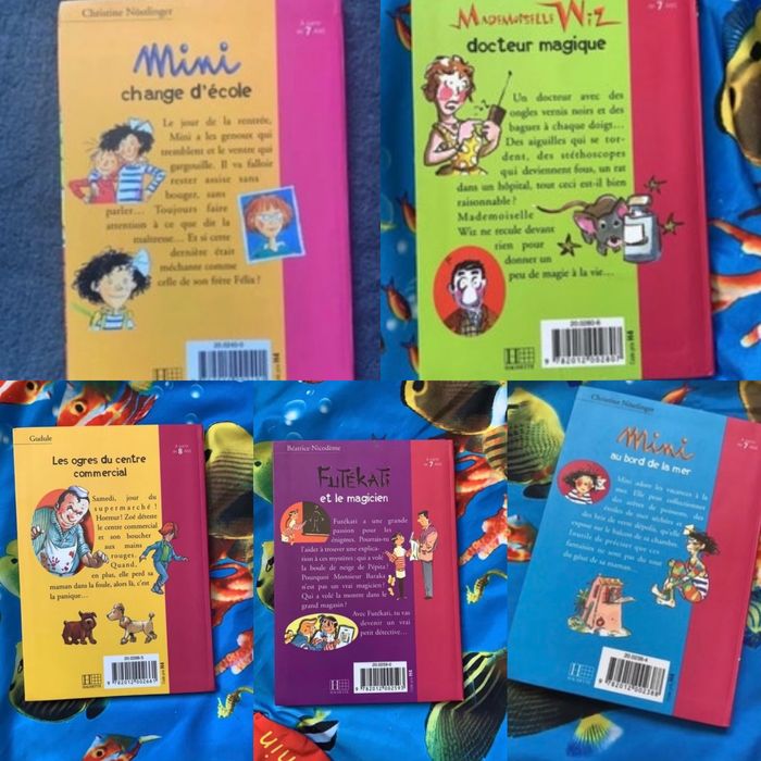 Lots livre bibliothèque rose - photo numéro 2