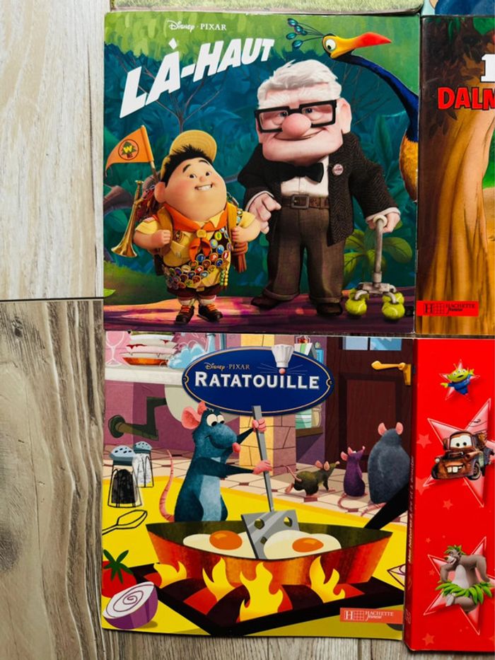 Lot de 7 livres disney pixar toy story ratatouille dalmatiens peter pan - photo numéro 2