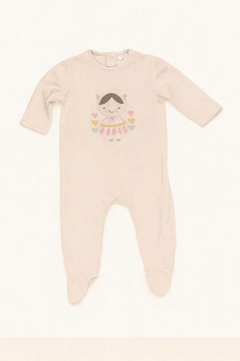 💚Pyjama bébé rose – Taille 18 mois