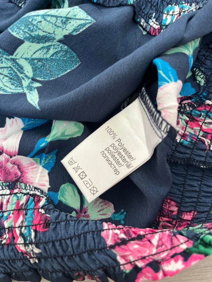 blouse  manches longues fleurie - photo numéro 8