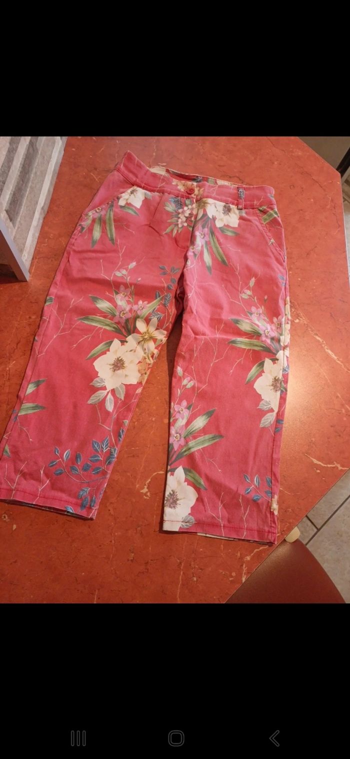 Pantacourt fille taille 14 ans