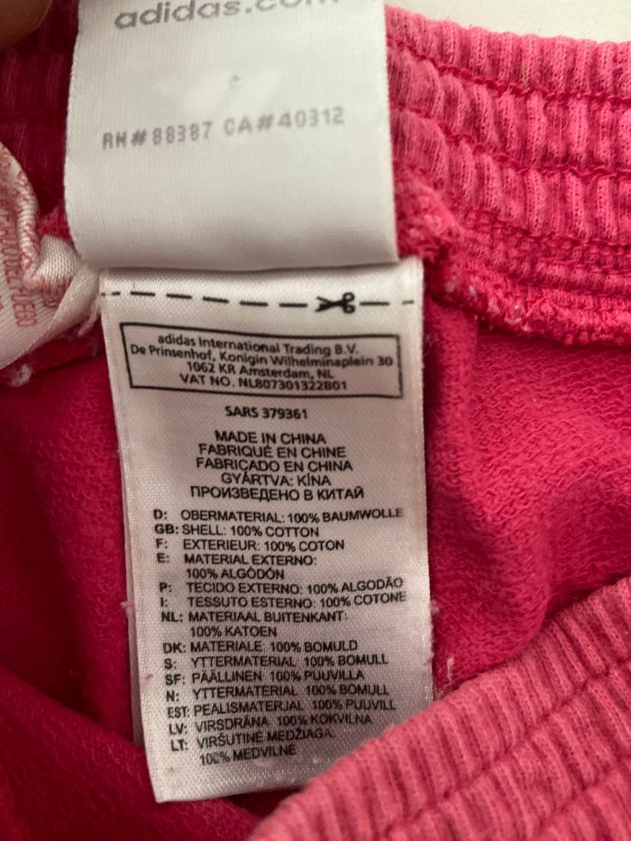 jogging adidas fille 2 ans rose - photo numéro 8