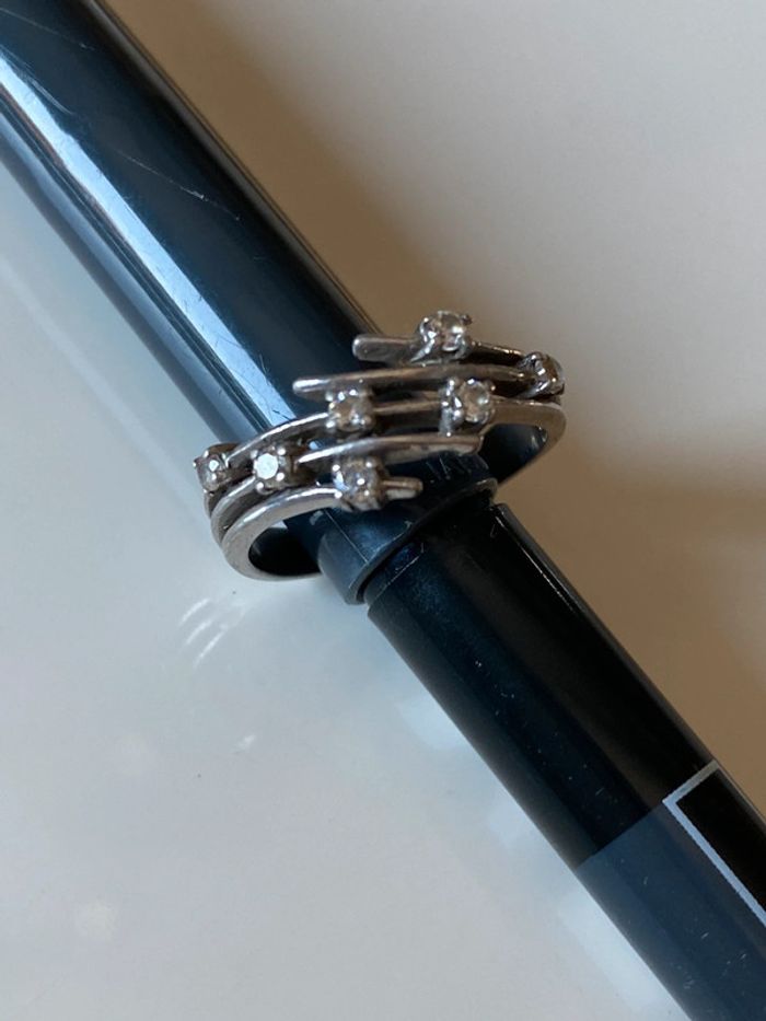 Bague vintage en argent - photo numéro 3