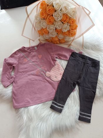 Ensemble bébé fille ourson 🧸