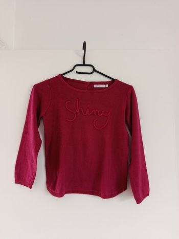 Pull bordeaux Gémo