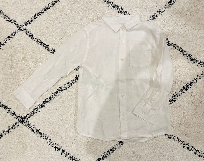 Chemise en lin taille 5 ans