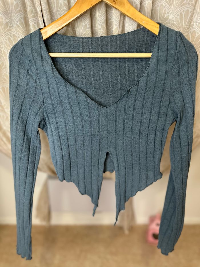 Top échancrée