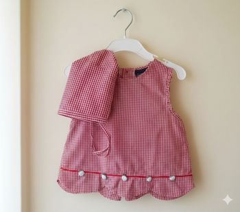 Robe et son fichu 6 mois