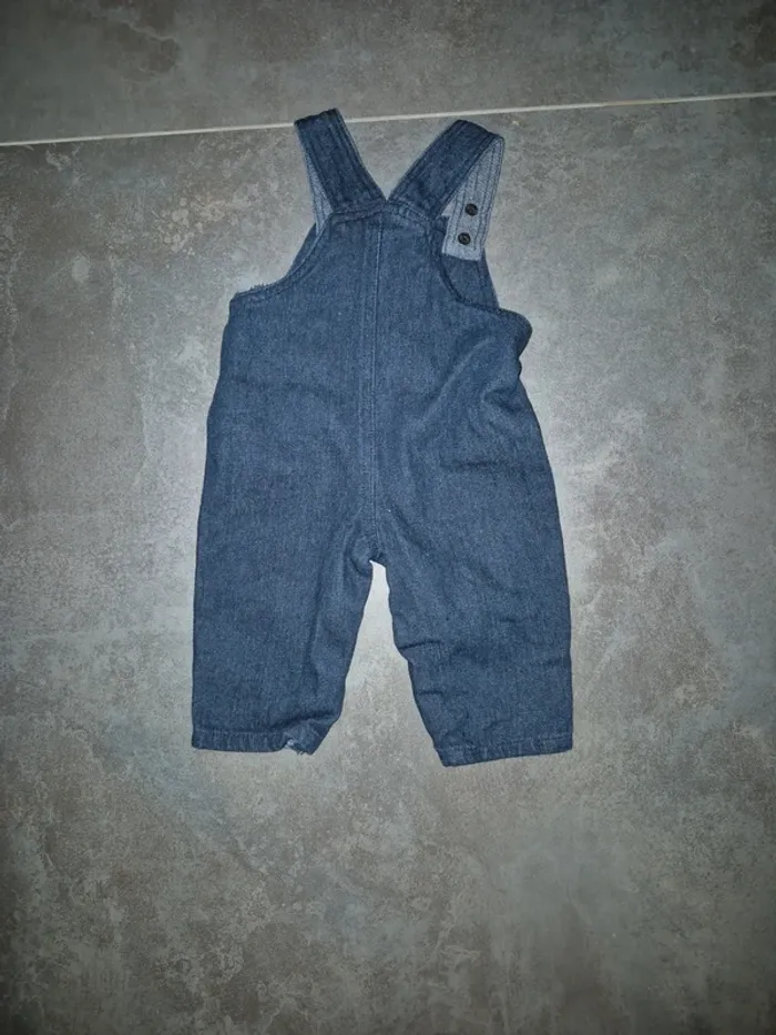 Lot de 3 salopettes bébé garçon 6 mois - photo numéro 7