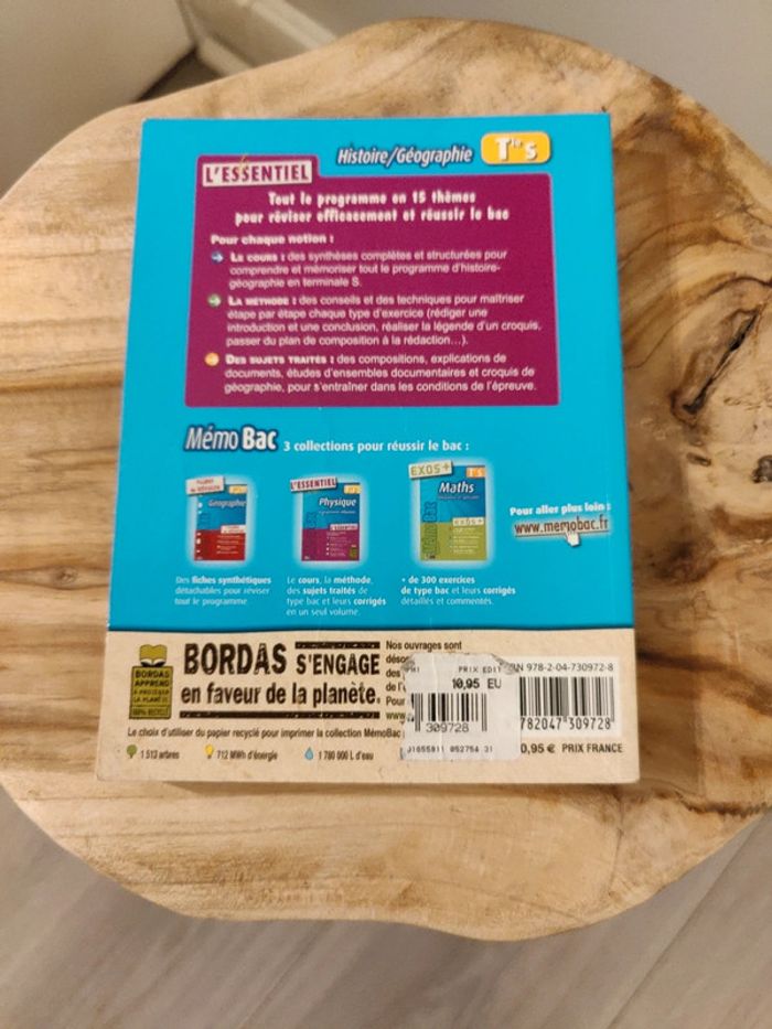 🙂 livre memo bac histoire géographie bordas🙂 - photo numéro 2