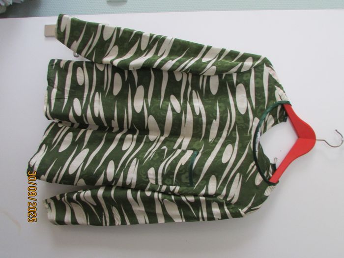 Ensemble veste et chemisier soie