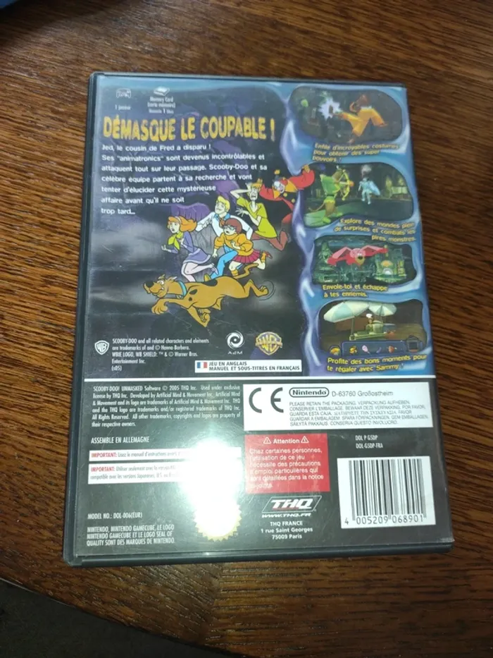 Scooby doo nintendo GameCube - photo numéro 2