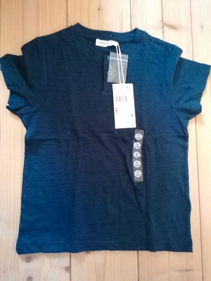 Lot T-shirt MC neuf pyjama petit bateau 6ans - photo numéro 2