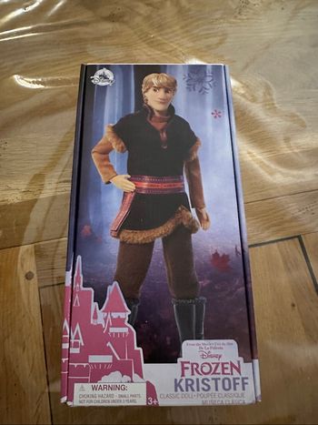 Poupée Disneyland Paris Kristoff de la reine des neiges Neuf