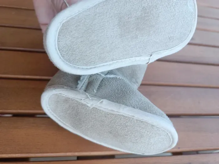 Chaussures fourrées bébé 6-12mois i love mum - photo numéro 5