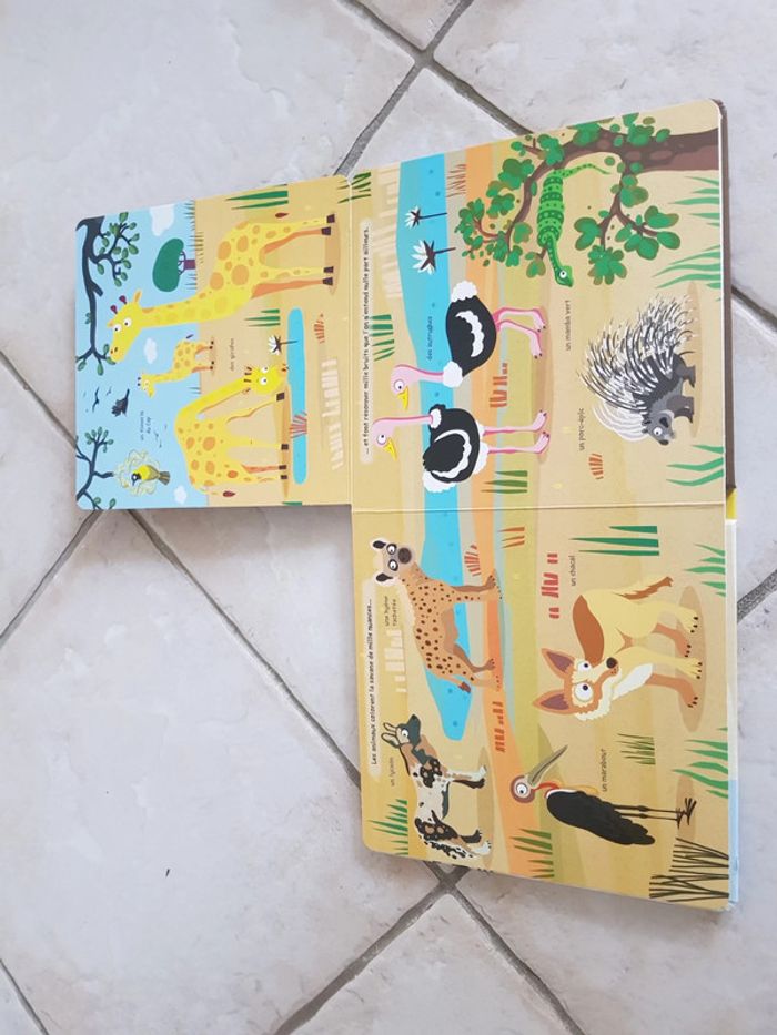 Livre les animaux de la savane - photo numéro 6