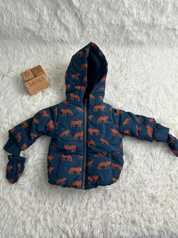 Doudou renard la redoute kids taille 3 mois