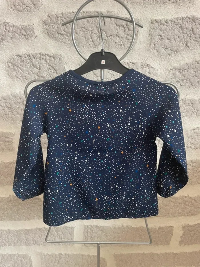Blouse chemise fille 3 ans gémo manches longues - photo numéro 3