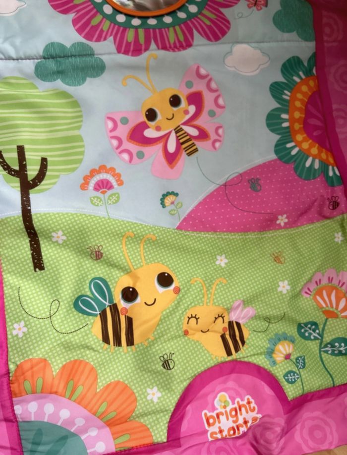 Tapis d'éveil + peluche abeille - photo numéro 5