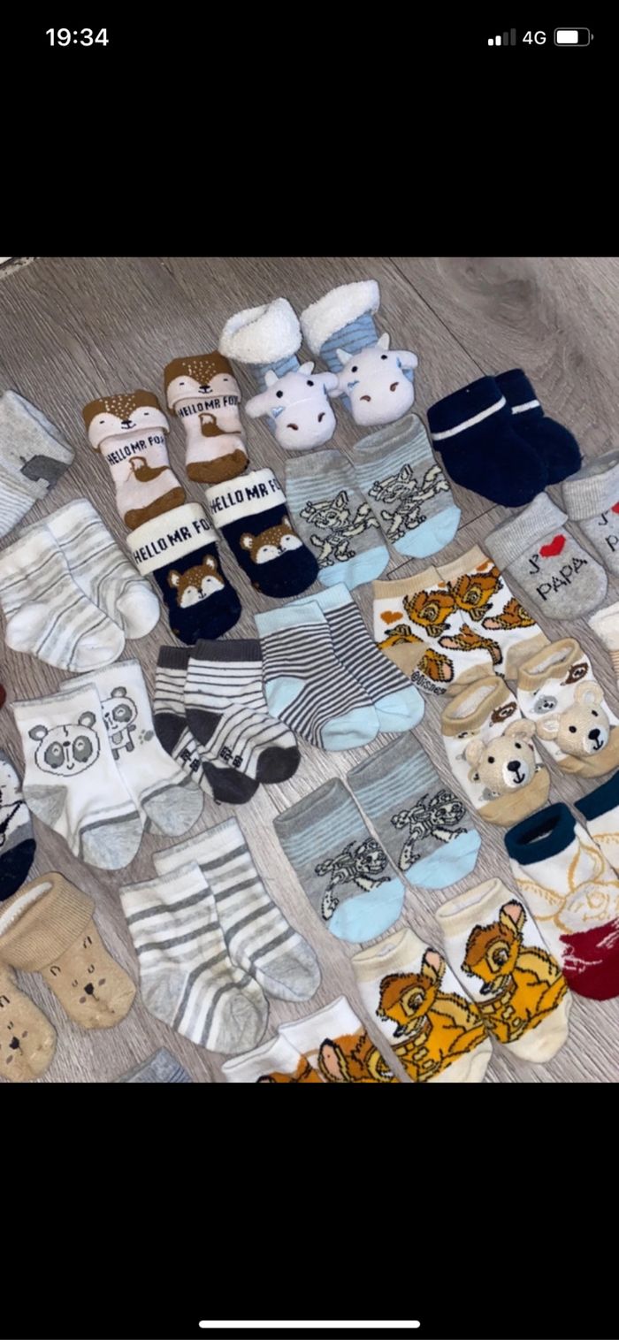 Chaussettes lot pour bébé - photo numéro 3