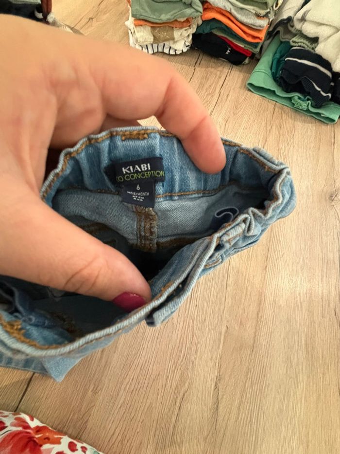 Jeans bébé garçon 6 mois Kiabi - photo numéro 3