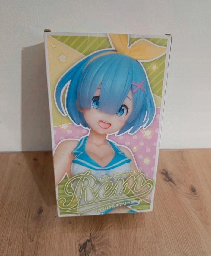 Figurine Re Zero Rem Cheerleader et - photo numéro 2