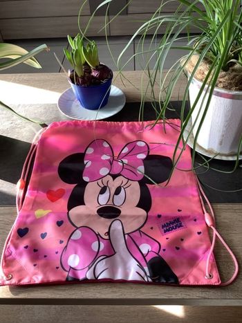 Sac en toile minnie dim 36x41