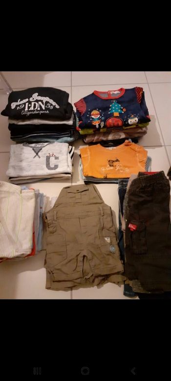 Lot vêtements 6 mois