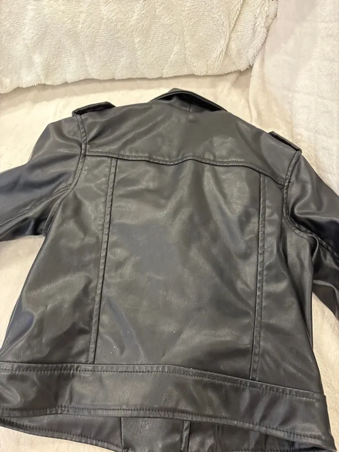 Veste motard H&M 6/7 ans - photo numéro 3