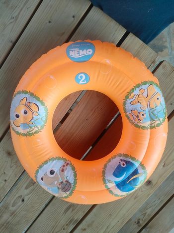 Bouée nemo orange