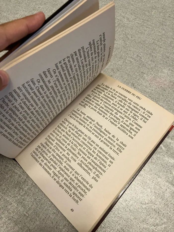 La Guerre du Feu - J.-H. Rosny Aîné Édition Nathan - Bibliothèque des Grands Classiques - photo numéro 5