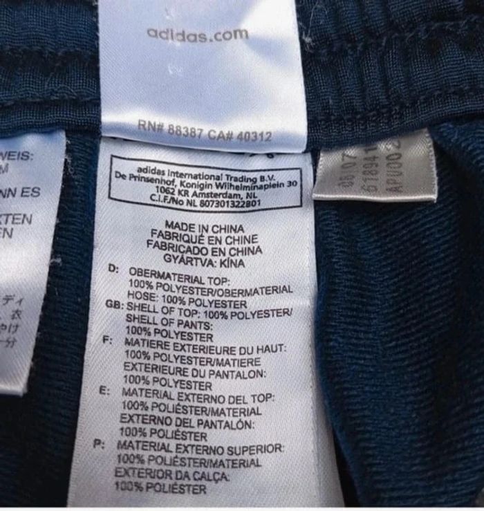Jogging Adidas Bleu Taille M 38. Pantalon de Survêtement Adidas - photo numéro 7