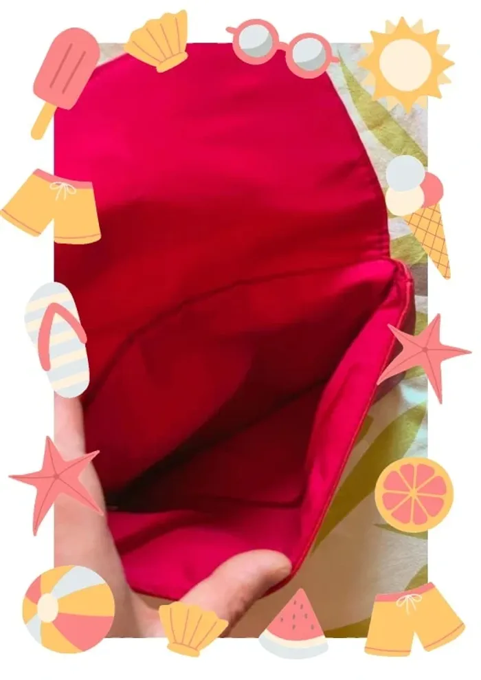Petite pochette rouge - photo numéro 3