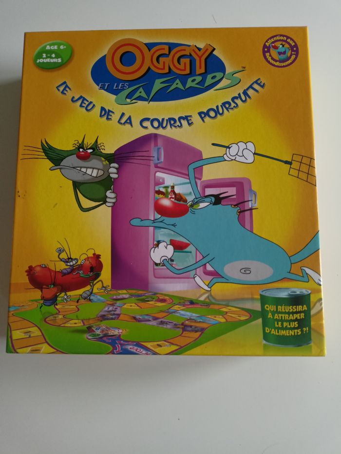 Oggy et les cafards le jeu de la course poursuite