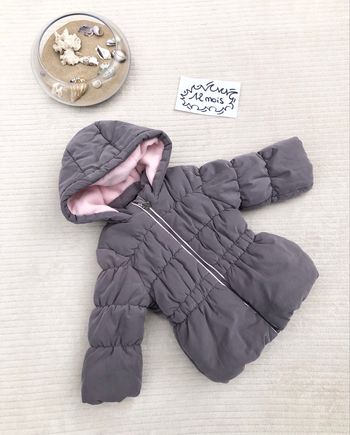 Manteau chaud en très bon état - 12 mois - Pat&Ripaton