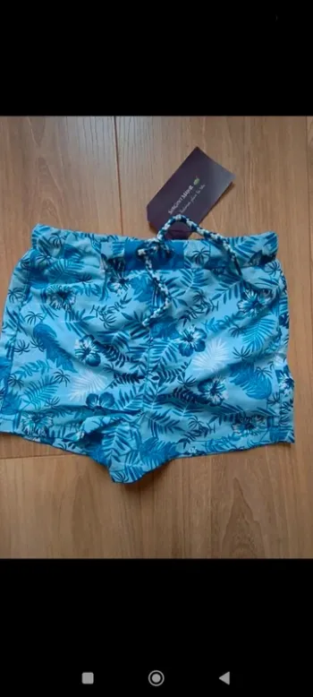 Short de bain neuf sergent major 18 mois