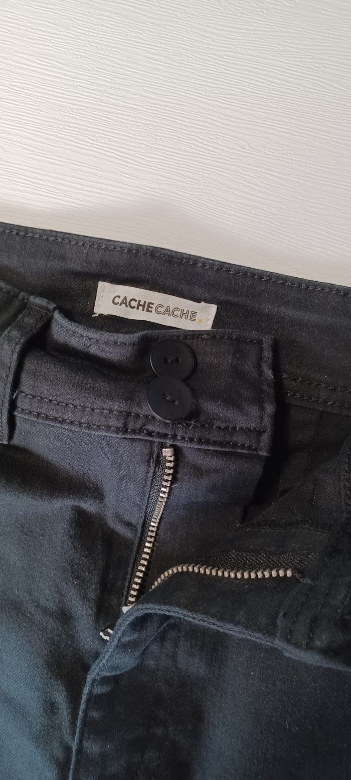 Pantalon femme taille xs élastique cache cache - photo numéro 4