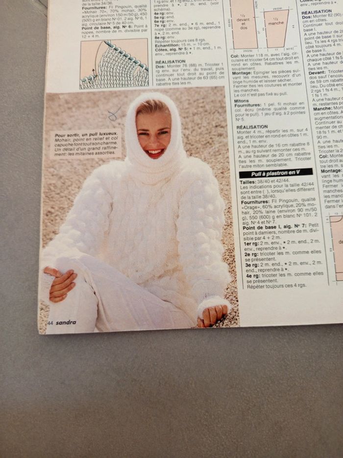 Magazine les plus beaux tricots sandra - photo numéro 12