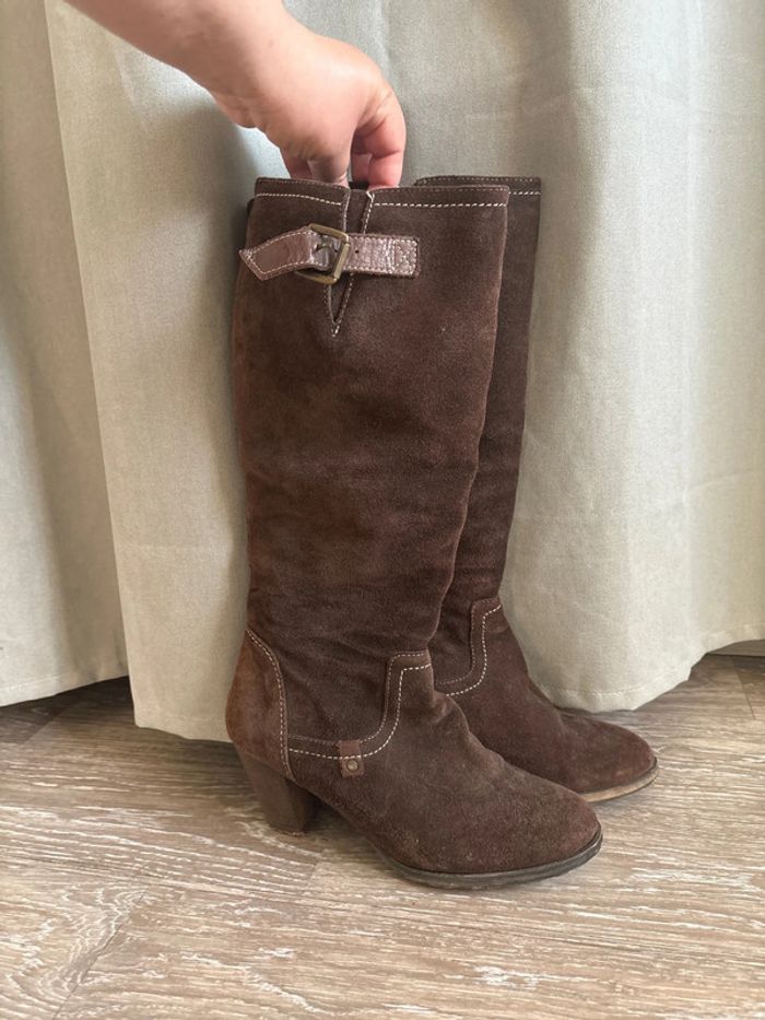 Bottes marron taille 39