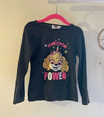 T-shirt manche longue Stella pat patrouille