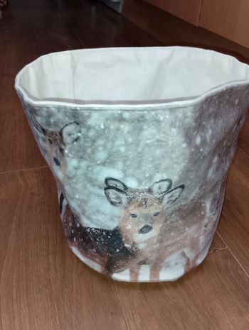 Panier de décoration Noël