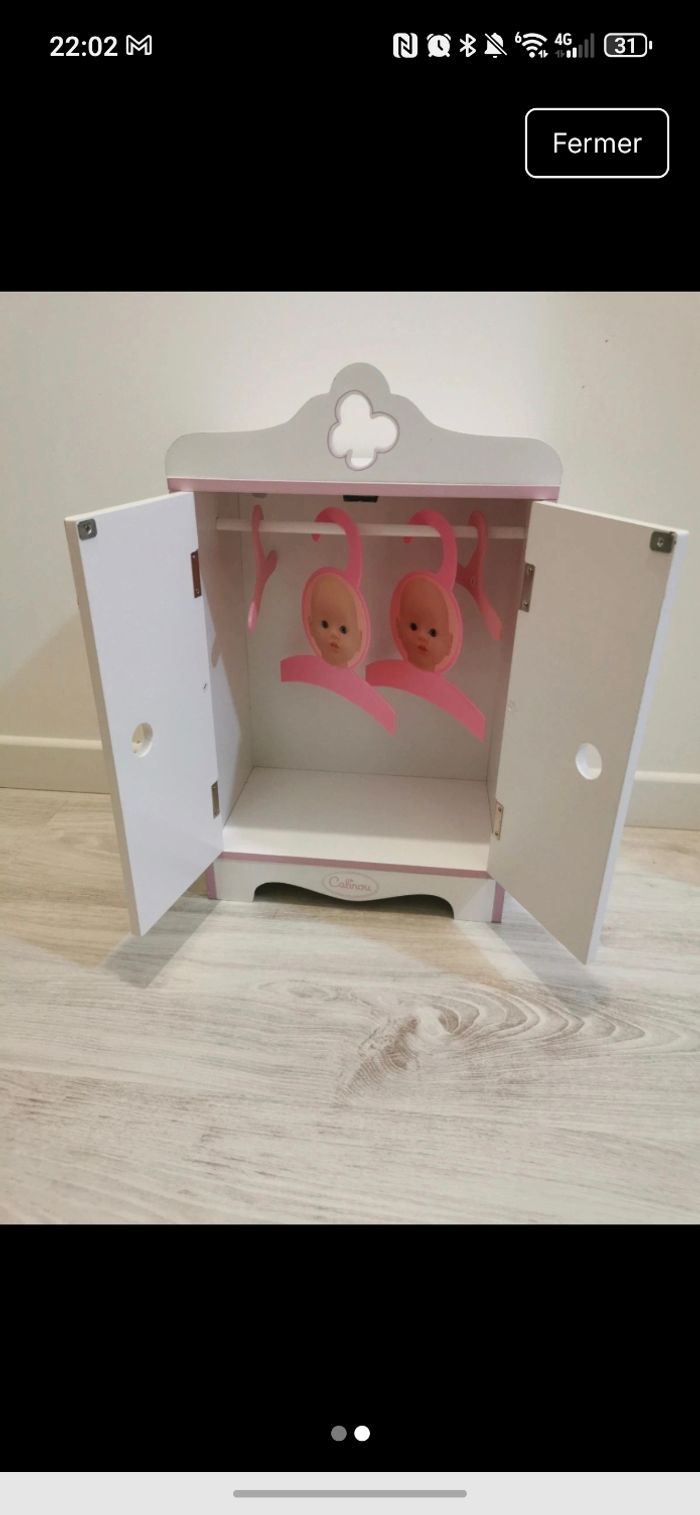 Armoire poupée - photo numéro 2