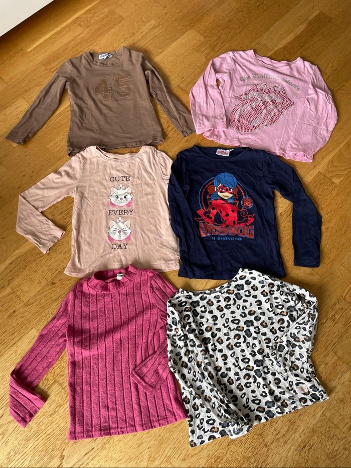 Lot tee shirt 6 ans