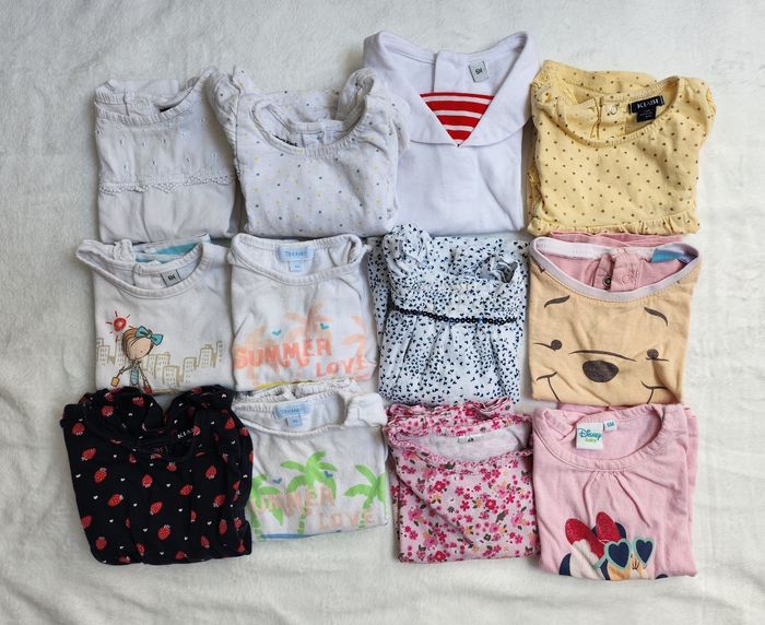 Lot t-shirts fille