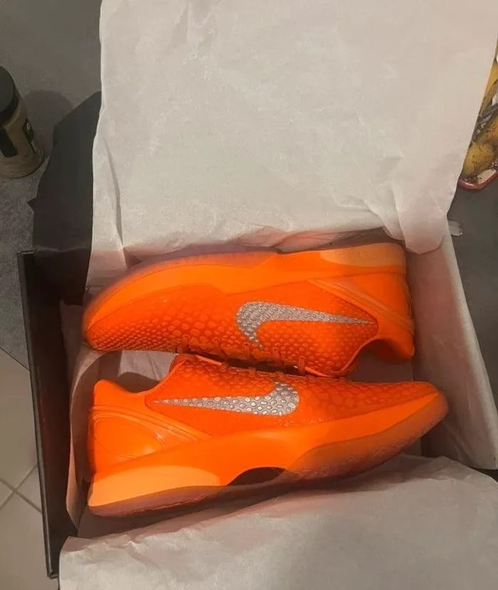 Nike Kobe Protro VI Total Orange - taille 42,5 - photo numéro 2
