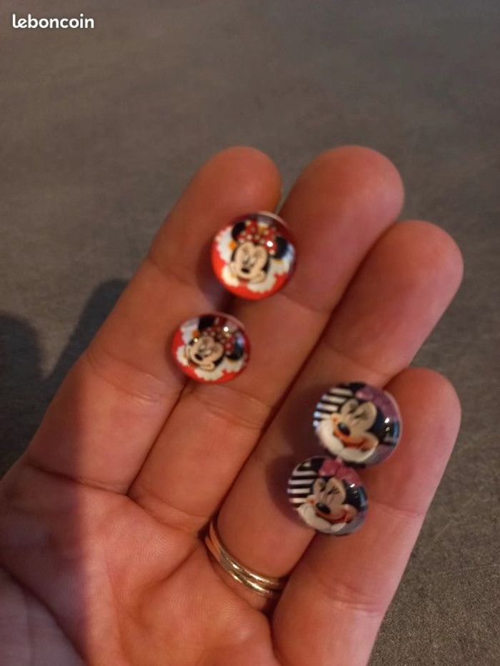Boucles d'oreilles Minnie - photo numéro 2