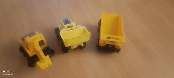 Lot de 3 véhicules de chantier